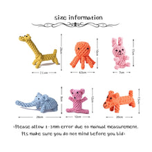 Load image into Gallery viewer, Animal Design Rope Toys