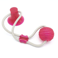 Load image into Gallery viewer, Suction cup dog push toy Interactive fun Pet toy with TPR ball