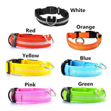 Load image into Gallery viewer, Rechargable Dog LED Flashing Collar