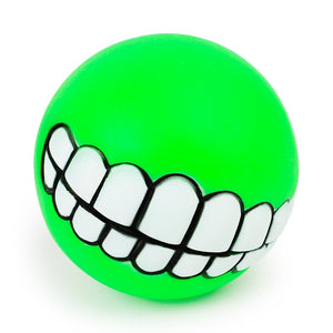 1pcs Cute Pet Ball Toys Puppy Cat Dog Funny Ball Teeth Silicon