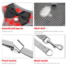 Load image into Gallery viewer, Vest Harness With Bowknot Mesh Padded