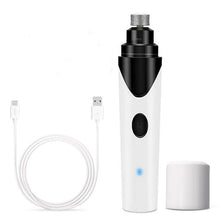 Load image into Gallery viewer, Rechargeable Pet Nail Grinder Dog Nail Clippers Painless USB Electric