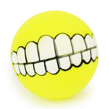 Load image into Gallery viewer, 1pcs Cute Pet Ball Toys Puppy Cat Dog Funny Ball Teeth Silicon