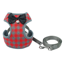 Load image into Gallery viewer, Vest Harness With Bowknot Mesh Padded