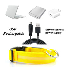 Load image into Gallery viewer, Rechargable Dog LED Flashing Collar