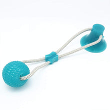 Load image into Gallery viewer, Suction cup dog push toy Interactive fun Pet toy with TPR ball