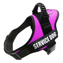 Load image into Gallery viewer, K9 Reflective Harness Adjustable Nylon Collar Vest