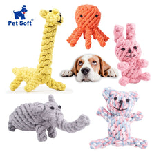 Load image into Gallery viewer, Animal Design Rope Toys