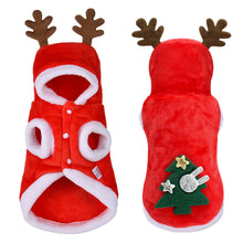 Load image into Gallery viewer, Christmas Cat Clothes Small Dogs Cats Santa Costume