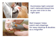 Load image into Gallery viewer, Cat and Dog nail clipper w/LED lighting