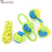 Load image into Gallery viewer, Green Rope Ball Toy for Large Small Dog Cat