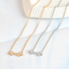 Load image into Gallery viewer, Human Dog Bone Charm Necklace