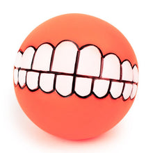Load image into Gallery viewer, 1pcs Cute Pet Ball Toys Puppy Cat Dog Funny Ball Teeth Silicon