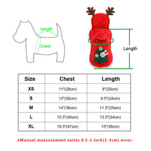 Load image into Gallery viewer, Christmas Cat Clothes Small Dogs Cats Santa Costume