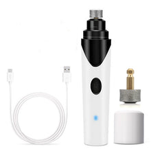 Load image into Gallery viewer, Rechargeable Pet Nail Grinder Dog Nail Clippers Painless USB Electric