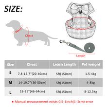 Load image into Gallery viewer, Vest Harness With Bowknot Mesh Padded