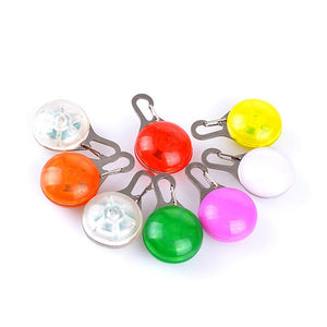 Clip on Collar Glowing Pendant