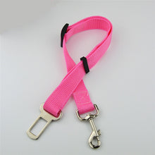 Load image into Gallery viewer, Pets Car Seat Belt Adjustable Harness