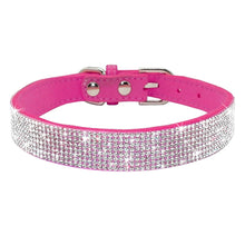 Load image into Gallery viewer, Puppy Cat Collars Adjustable Leather Bowknot